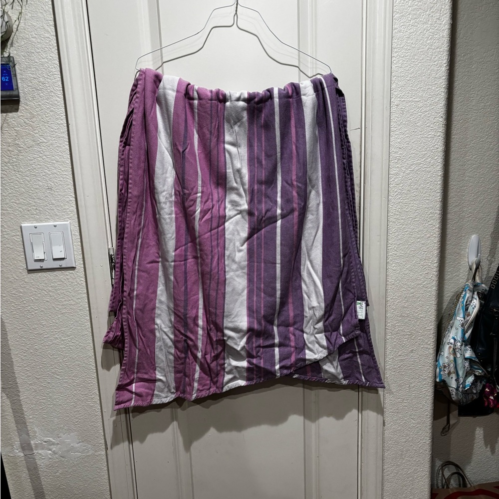 Purple and fushia Little Frog Baby Wrap